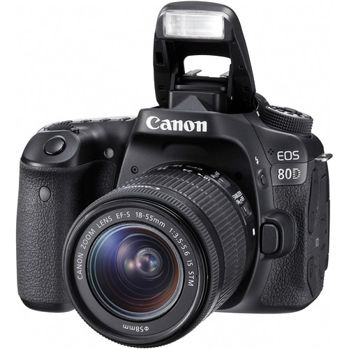 دوربین دیجیتال کانن مدل Eos 80D به همراه لنز EF-S 18-55mm f/3.5-5.6 IS STM